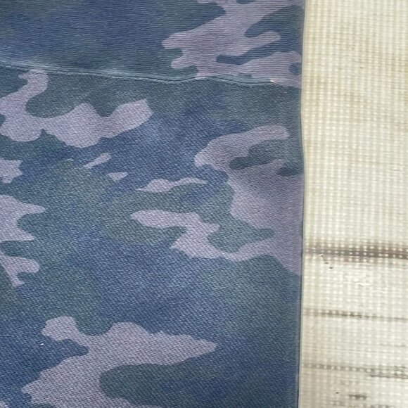 SPANX Camo Leggings Ankle Skinny Green Size Large L - Picture 6 of 11